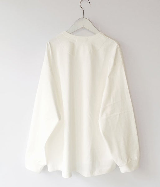 POLYPLOID/OVERSIZE LONGSLEEVE C (WHITE)