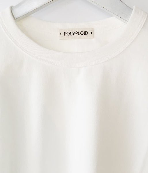 POLYPLOID/OVERSIZE LONGSLEEVE C (WHITE)