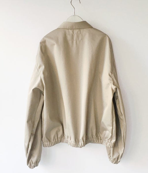 DESCENDANT/TEE TWILL JACKET (BEIGE)