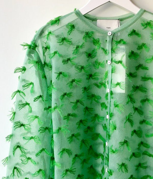 TAN/MOHAIR FRINGE SHIRTS