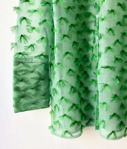 TAN/MOHAIR FRINGE SHIRTS