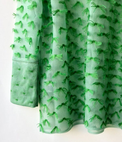 TAN/MOHAIR FRINGE SHIRTS