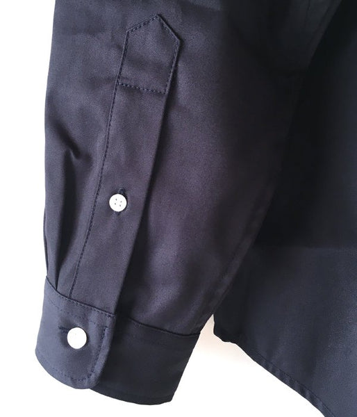 DESCENDANT/KENNEDY'S LS SHIRT FULL SIZE (NAVY)