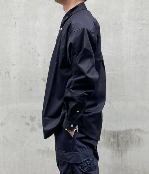 DESCENDANT/KENNEDY'S LS SHIRT FULL SIZE (NAVY)