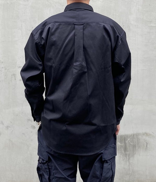 DESCENDANT/KENNEDY'S LS SHIRT FULL SIZE (NAVY)