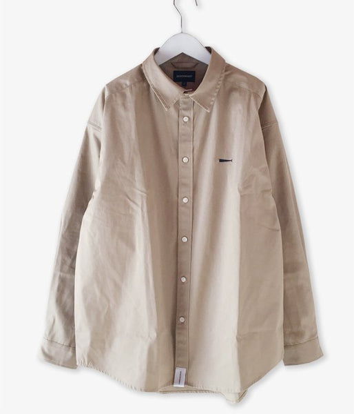 DESCENDANT/KENNEDY'S LS SHIRT FULL SIZE (BEIGE)