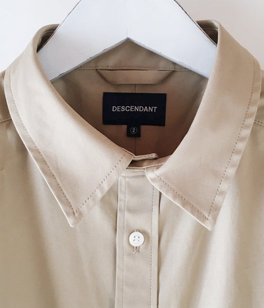 DESCENDANT/KENNEDY'S LS SHIRT FULL SIZE (BEIGE)