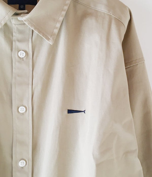 DESCENDANT/KENNEDY'S LS SHIRT FULL SIZE (BEIGE)