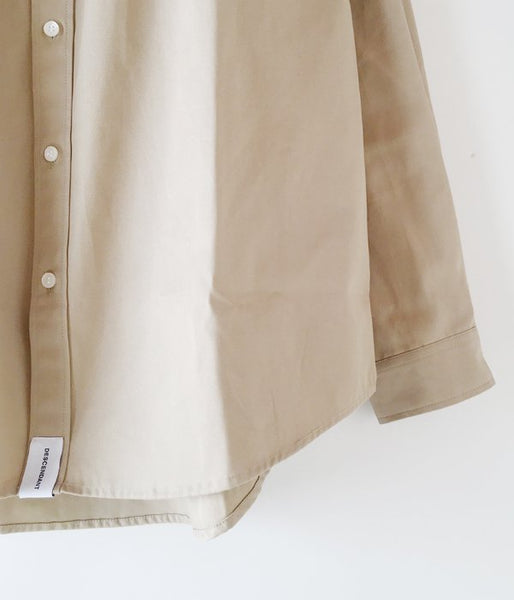 DESCENDANT/KENNEDY'S LS SHIRT FULL SIZE (BEIGE)