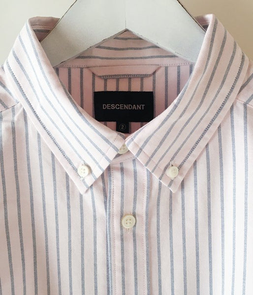 DESCENDANT/KENNEDY'S B.D LS SHIRT FULL SIZE (PINK)