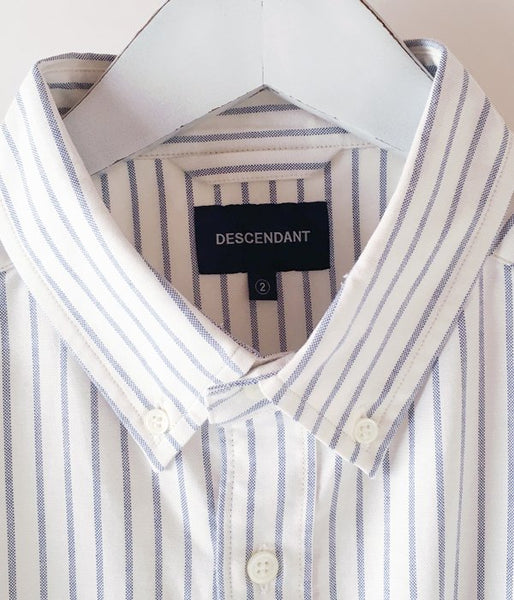 DESCENDANT/KENNEDY'S B.D LS SHIRT FULL SIZE (WHITE)