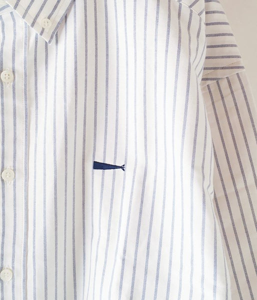 DESCENDANT/KENNEDY'S B.D LS SHIRT FULL SIZE (WHITE)