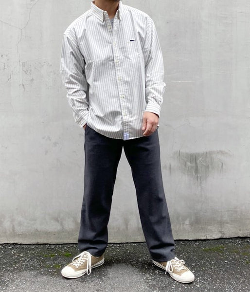 DESCENDANT/KENNEDY'S B.D LS SHIRT FULL SIZE (WHITE)