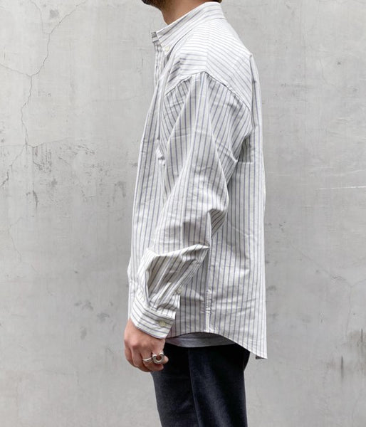 DESCENDANT/KENNEDY'S B.D LS SHIRT FULL SIZE (WHITE)