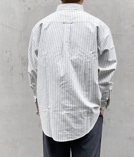 DESCENDANT/KENNEDY'S B.D LS SHIRT FULL SIZE (WHITE)