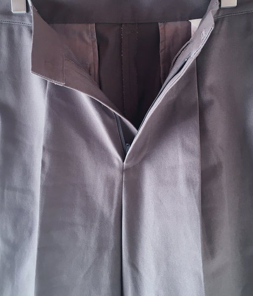 DIGAWEL/CANVAS 1TUCK CP PANTS (C.GRAY)