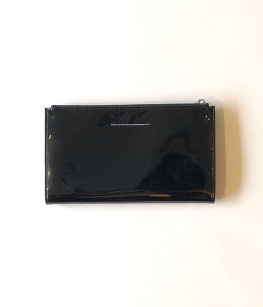 MM6 MAISON MARGIELA/INSIDEOUT LOGO LONG WALLET(BLACK)