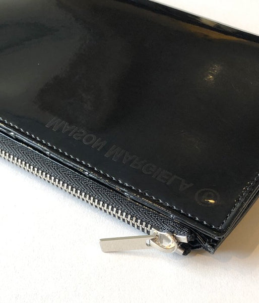 MM6 MAISON MARGIELA/INSIDEOUT LOGO LONG WALLET(BLACK)