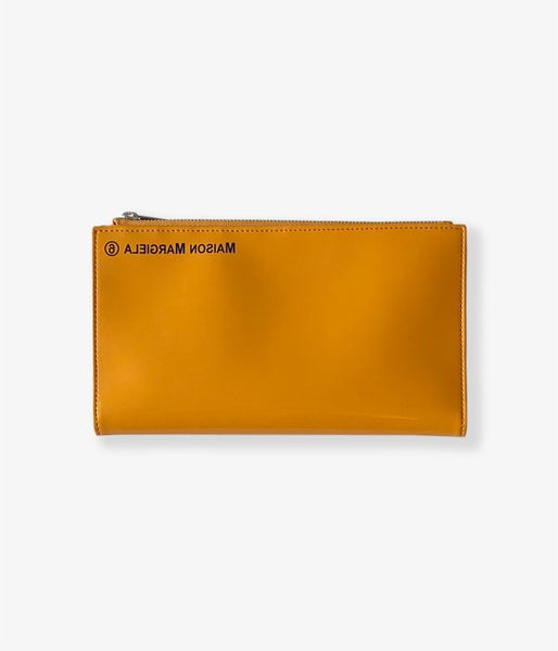 MM6 MAISON MARGIELA/INSIDEOUT LOGO LONG WALLET(YELLOW)