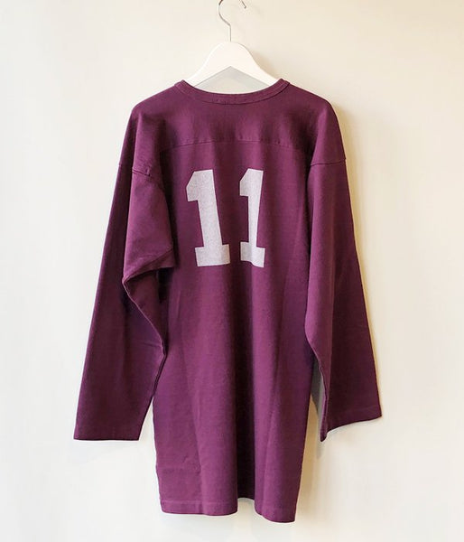 PHEENY/FOOTBALL L/S TEE(GRAPE)