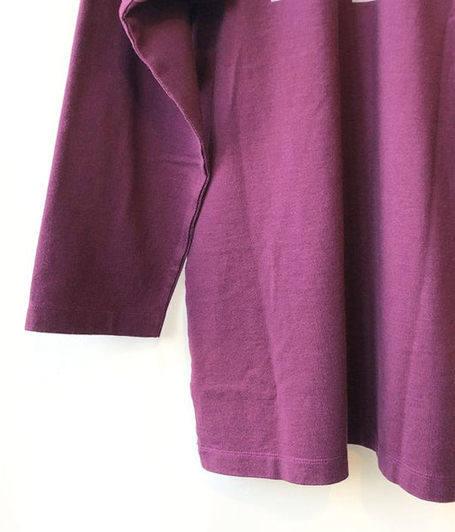 PHEENY/FOOTBALL L/S TEE(GRAPE)