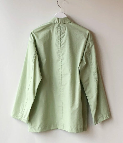 PHEENY/NYLON COTTON GROSGRAIN COVERALL JACKET(GREEN)