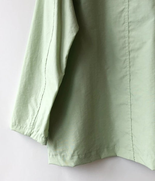 PHEENY/NYLON COTTON GROSGRAIN COVERALL JACKET(GREEN)