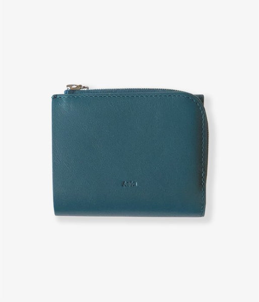 Aeta/FULL GRAIN LEATHER WALLET TypeA(BLUEGREEN)
