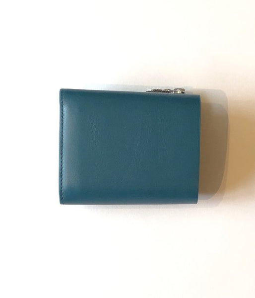 Aeta/FULL GRAIN LEATHER WALLET TypeA(BLUEGREEN)