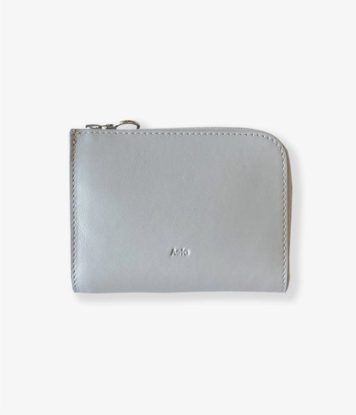 Aeta/FULL GRAIN LEATHER WALLET TypeB(ICEGRAY)