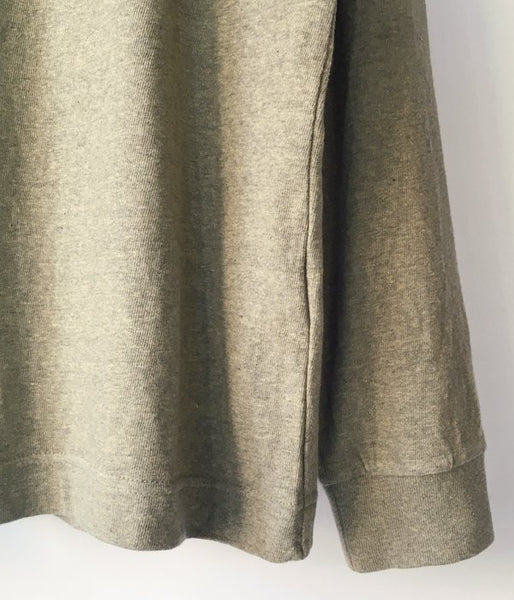 MHL./COLOURED COTTON JERSEY LS WOMENS (GREEN)