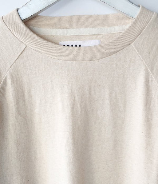 MHL./COLOURED COTTON JERSEY LS WOMENS (BEIGE)
