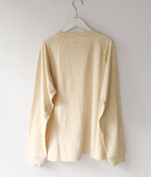MHL./COLOURED COTTON JERSEY LS MENS (BEIGE)