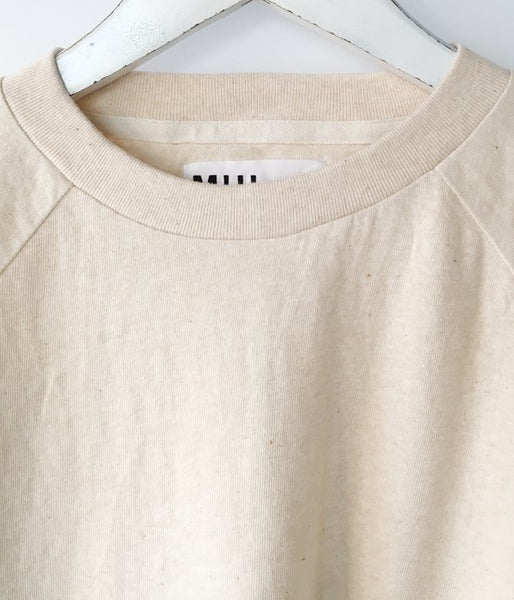 MHL./COLOURED COTTON JERSEY LS MENS (BEIGE)