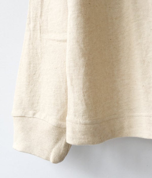 MHL./COLOURED COTTON JERSEY LS MENS (BEIGE)