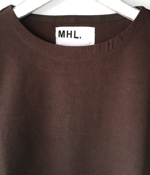 MHL./DRY COTTON JERSEY LS (BROWN)(1)