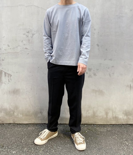 MHL./DRY COTTON JERSEY LS (BLUE)