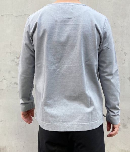 MHL./DRY COTTON JERSEY LS (BLUE)