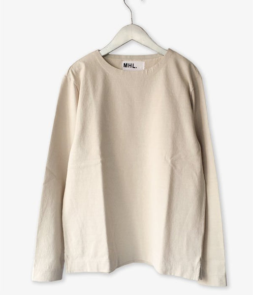 MHL./DRY COTTON JERSEY LS (WHITE)(1)