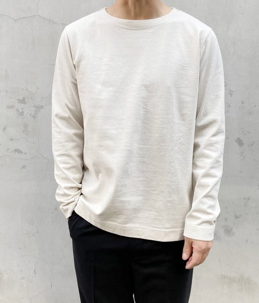 MHL./DRY COTTON JERSEY LS (WHITE)(1)
