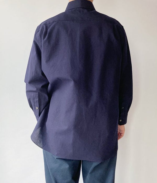 holk/REGULAR SHIRT (INKBLUE)