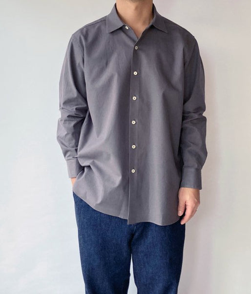holk/REGULAR SHIRT (STONE)