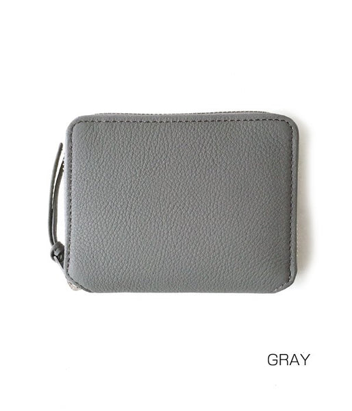 ERA./BUBBLE CALF ROUND PALM WALLET