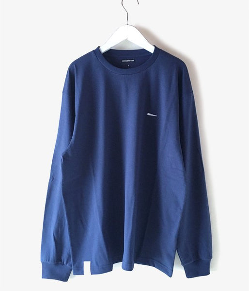 DESCENDANT/STRIP CREW NECK LS (NAVY)
