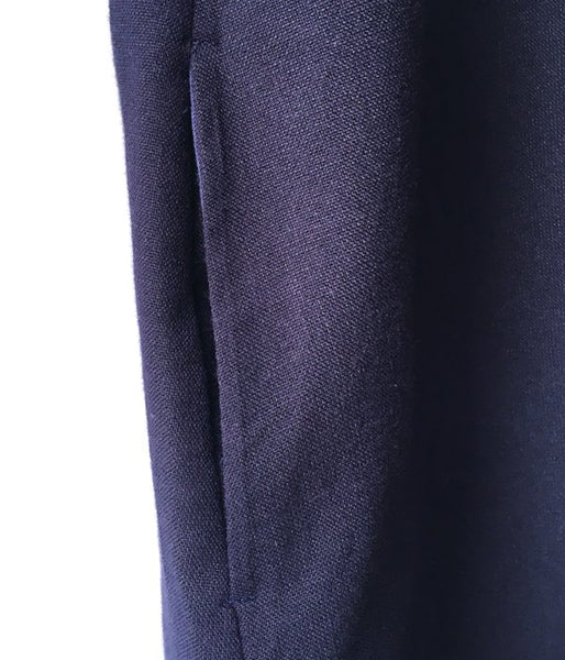 holk/NO SLEEVE DRESS (INKBLUE)