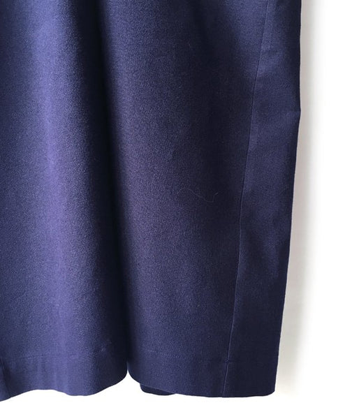holk/NO SLEEVE DRESS (INKBLUE)