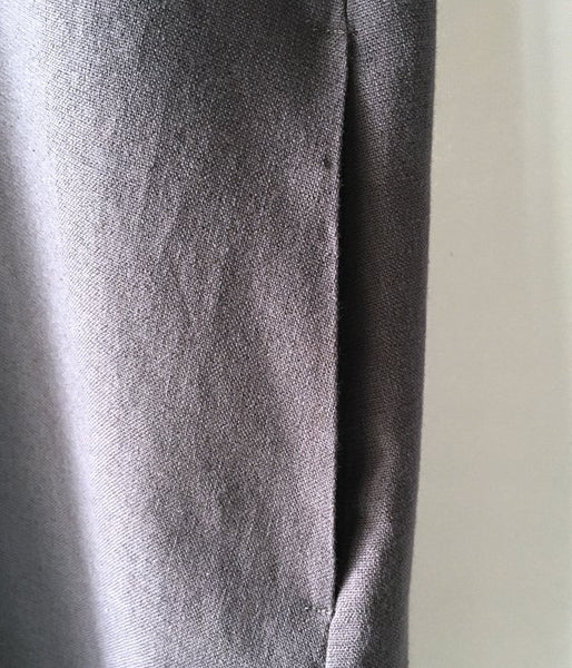 holk/NO SLEEVE DRESS (STONE)