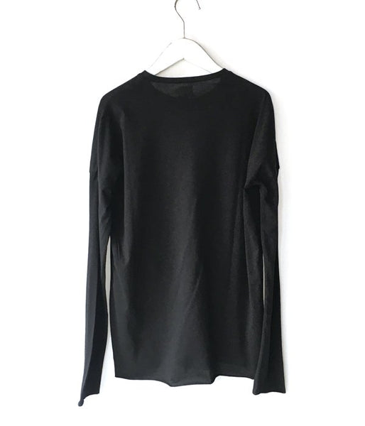 holk/LONG SLEEVE TEE (BLACK)