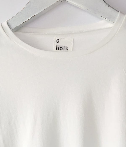 holk/LONG SLEEVE TEE (WHITE)