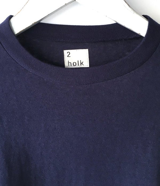 holk/WIDE LONGSLEEVE (NIGHT NAVY)